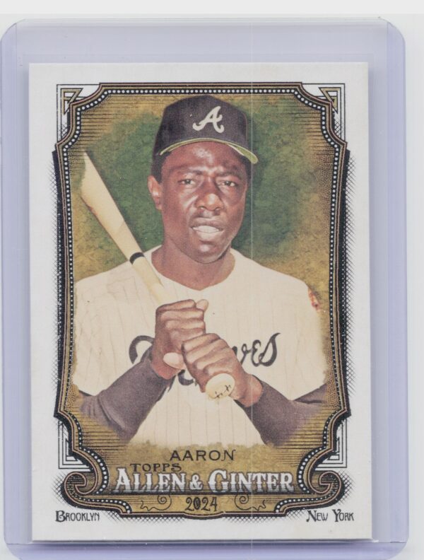 2024 Topps Allen & Ginter Hank Aaron #140 Braves