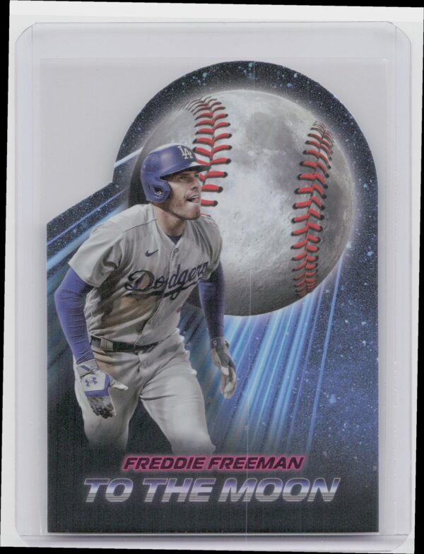 2024 Topps Big League Freddie Freeman #TM-47 Dodgers To the Moon Die Cuts