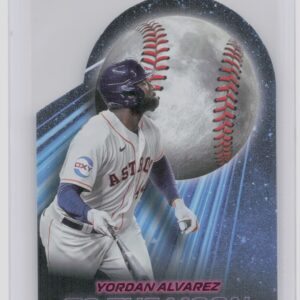 2024 Topps Big League Yordan Alvarez #TM-15 Astros To the Moon Die Cuts