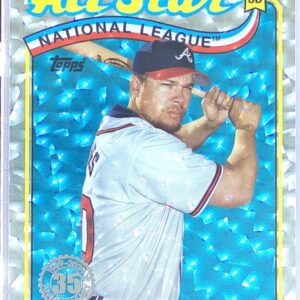 2024 Topps Chipper Jones #89ASB-11 Braves 1989 35th Anniversary All Stars Foil