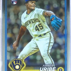 2024 Topps Chrome Abner Uribe RC #276 Brewers