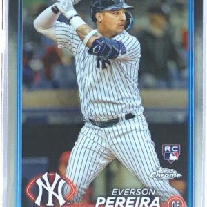 2024 Topps Chrome Everson Pereira RC #238 Yankees