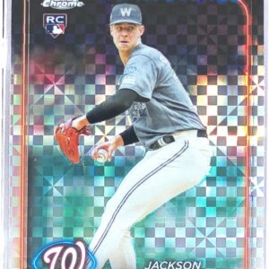 2024 Topps Chrome Jackson Rutledge X Fractors RC #42 Nationals