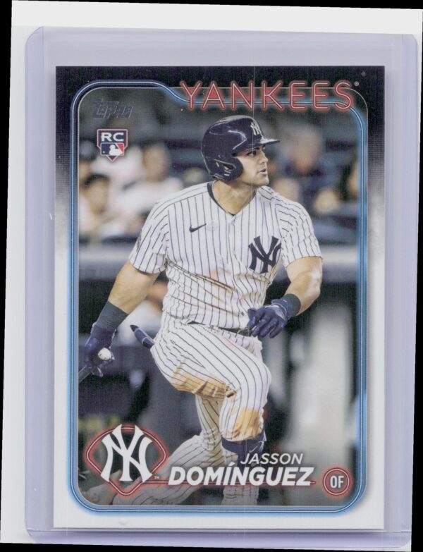 2024 Topps Chrome Jasson Domínguez RC #60 Yankees