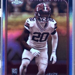 2024 Topps Chrome Javon Bullard Sepia Refractor RC #284 Packers