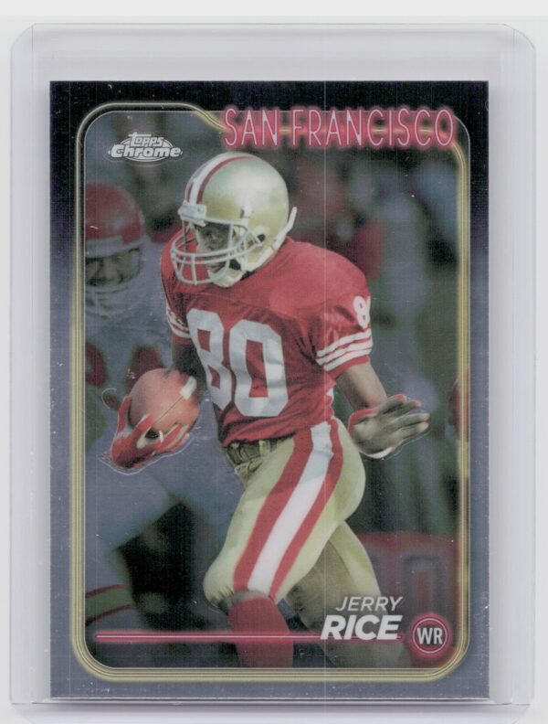 2024 Topps Chrome Jerry Rice 176 49ers