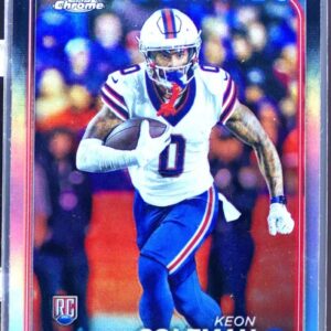 2024 Topps Chrome Keon Coleman Refractor RC #209 Bills