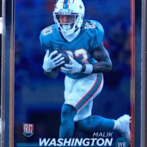 2024 Topps Chrome Malik Washington RC #254 Dolphins