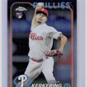 2024 Topps Chrome Orion Kerkering RC #180 Phillies