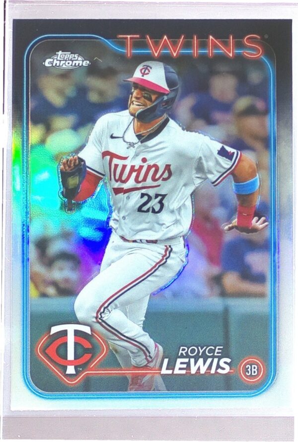 2024 Topps Chrome Royce Lewis Refractors #217 Twins