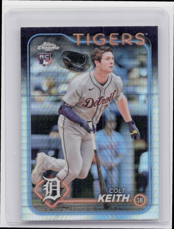 2024 Topps Chrome Update Colt Keith Prism Refractors #USC8 Tigers