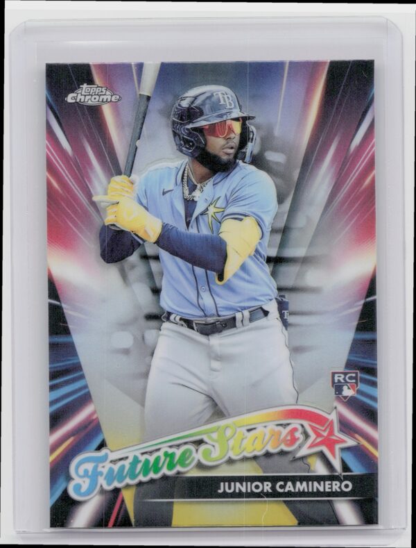 2024 Topps Chrome Update Junior Caminero #FSU-18 Rays Future Stars