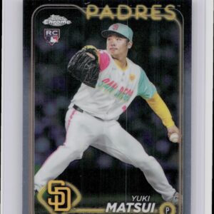 2024 Topps Chrome Update Yuki Matsui RC #USC187 Padres