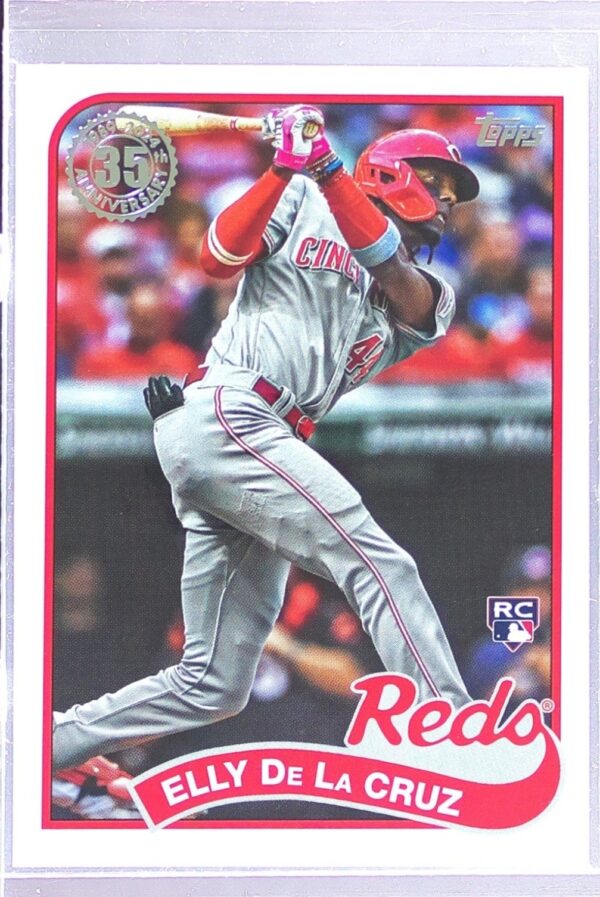 2024 Topps Elly de la Cruz RC #89B2-34 Reds 35th Anniversary