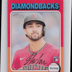 2024 Topps Heritage Mini Jordan Lawlar RC #429 Diamondbacks