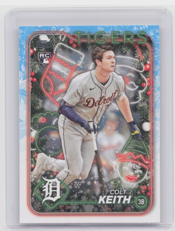 2024 Topps Holiday Colt Keith RC #H62 Tigers