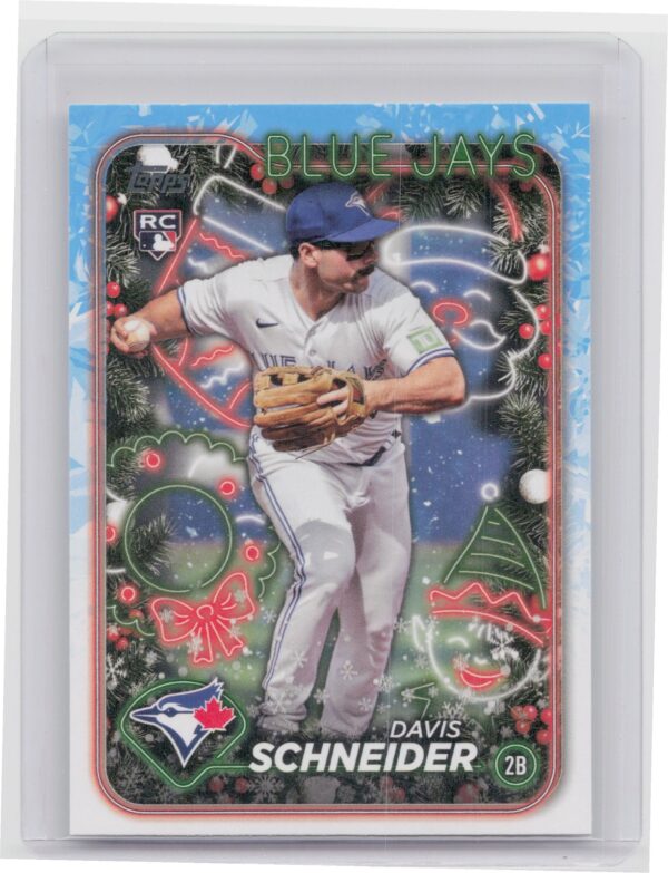 2024 Topps Holiday Davis Schneider RC #H132 Jays