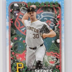2024 Topps Holiday Paul Skenes RC #H165 Pirates