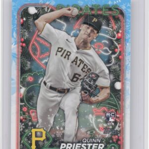 2024 Topps Holiday Quinn Priester H145 Pirates