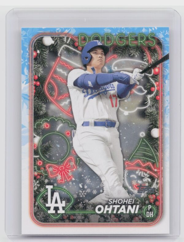 2024 Topps Holiday Shohei Ohtani #H1 Dodgers