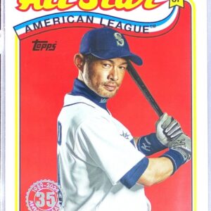 2024 Topps Ichiro #89ASB-38 Mariners 1989 Topps Baseball 35th Anniversary