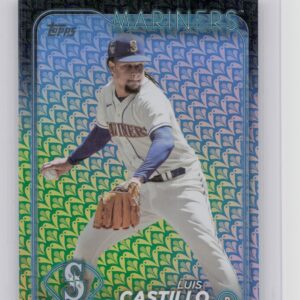 2024 Topps Luis Castillo Holiday #54 Mariners