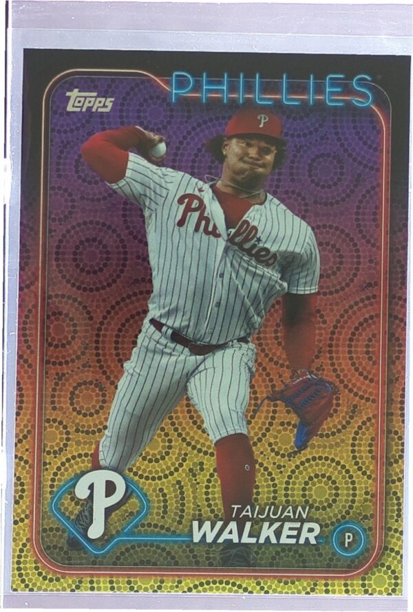 2024 Topps Taijuan Walker Holiday #643 Phillies