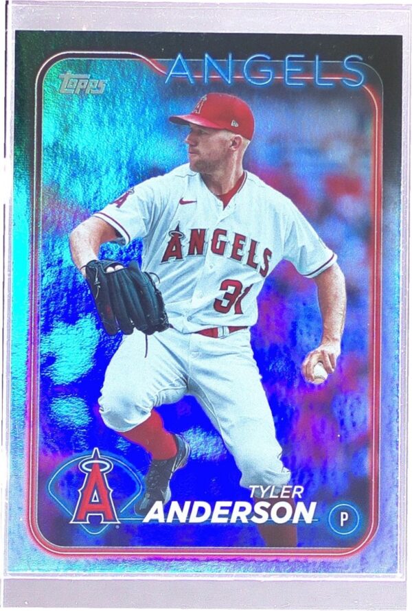 2024 Topps Tyler Anderson Rainbow Foil #248 Angels