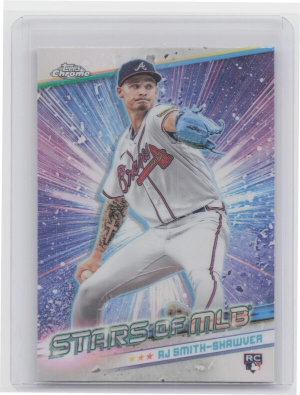 2024 Topps Update AJ Smith-Shawver #CSMLB-75 Braves Stars of MLB Chrome
