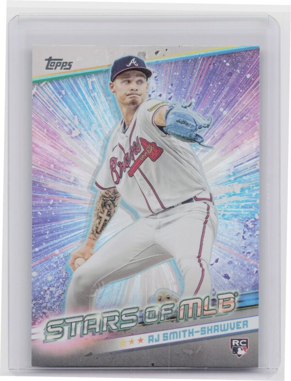 2024 Topps Update AJ Smith-Shawver RC #SMLB-75 Braves Stars of MLB