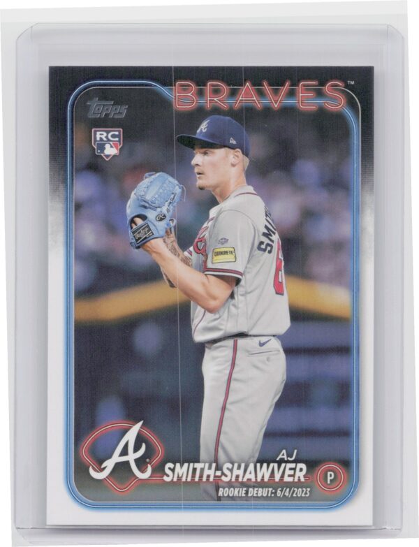 2024 Topps Update AJ Smith-Shawver #US316 Braves