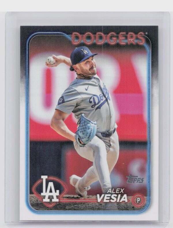 2024 Topps Update Alex Vesia #US258 Dodgers