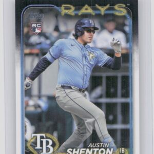 2024 Topps Update Austin Shenton RC #US275 Rays