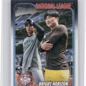 2024 Topps Update Bright Horizon: Korean Pair Sparks NL Ha-Seong Kim / Jung Hoo