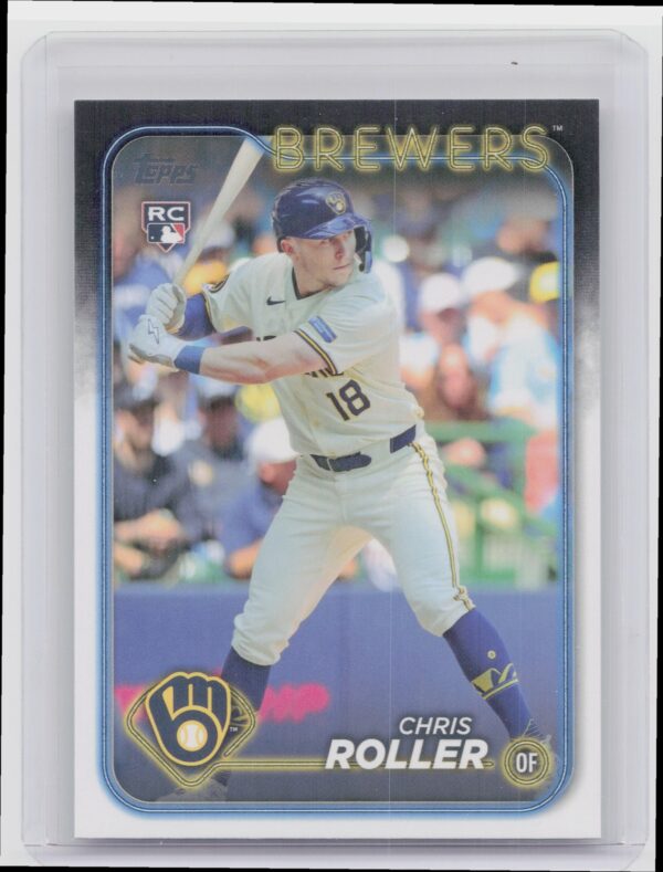 2024 Topps Update Chris Roller RC #US242 Brewers