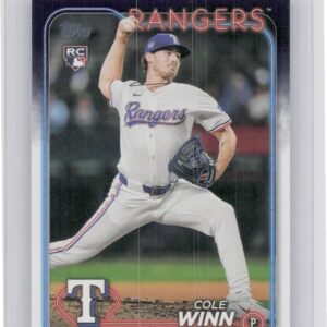 2024 Topps Update Cole Winn RC #US109 Rangers
