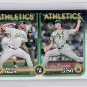2024 Topps Update Easton Lucas  / Angel Felipe RC #US306 Athletics