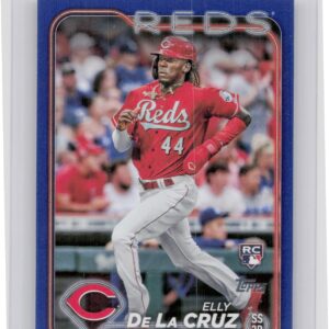 2024 Topps Update Elly de la Cruz Royal Blue #US350 Reds