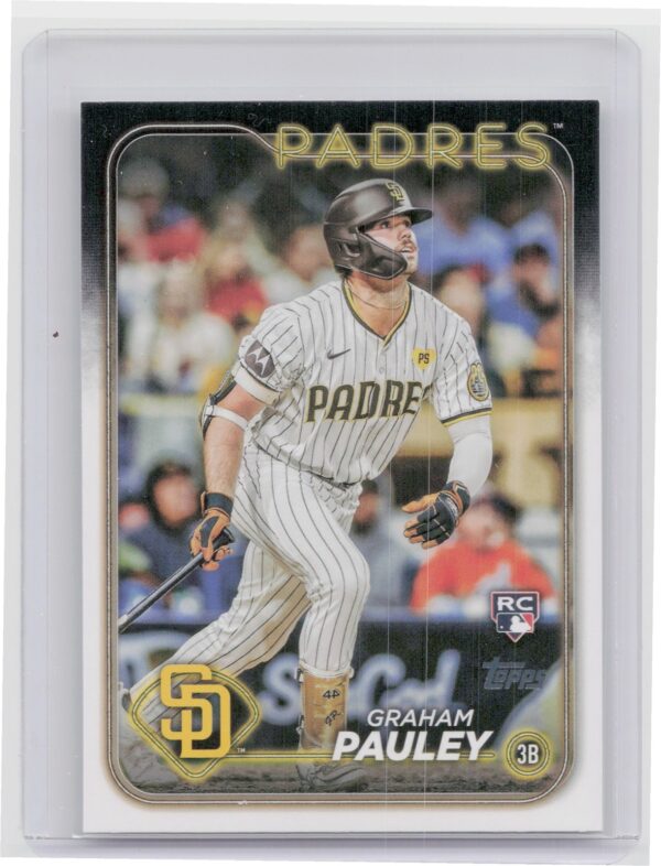 2024 Topps Update Graham Pauley RC #US84 Padres