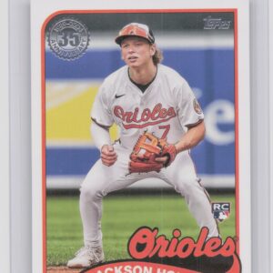 2024 Topps Update Jackson Holliday #89US-38 Orioles 1989 Topps Baseball 35th Ann