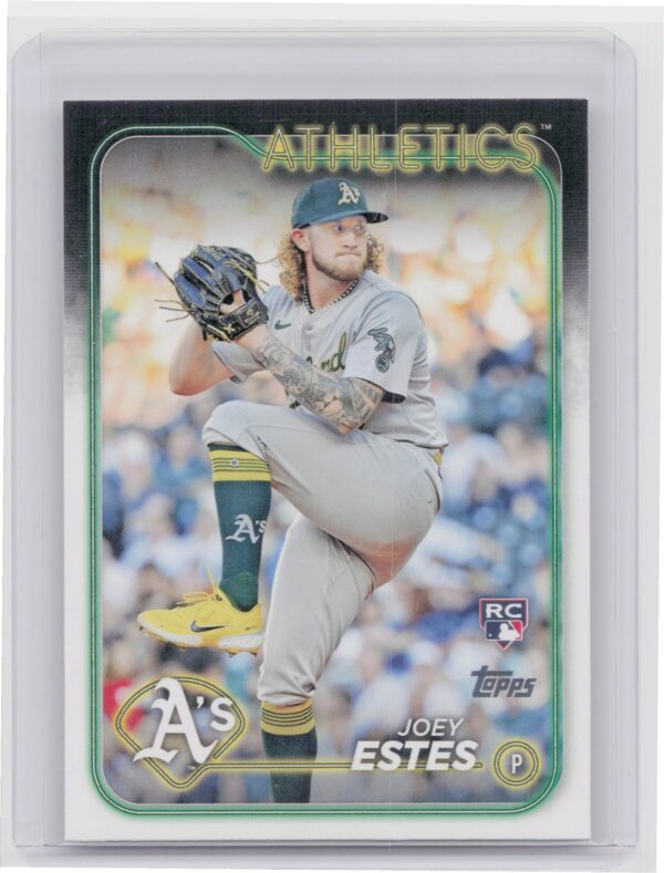 2024 Topps Update Joey Estes RC #US130 Athletics