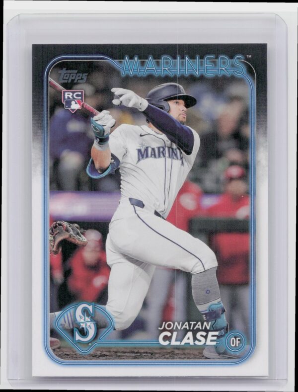 2024 Topps Update Jonatan Clase RC #US35 Mariners