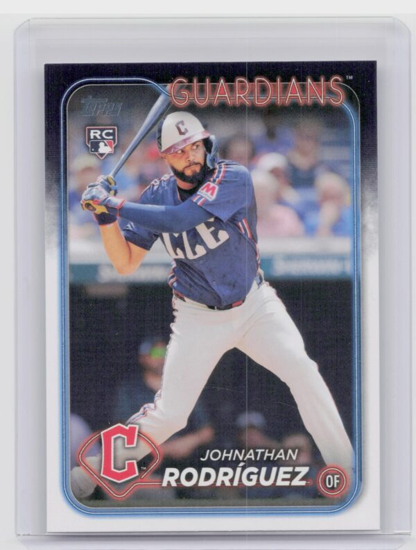 2024 Topps Update Jonathan Rodríguez RC US283 Guardians