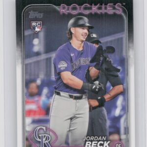 2024 Topps Update Jordan Beck RC #US198 Rockies