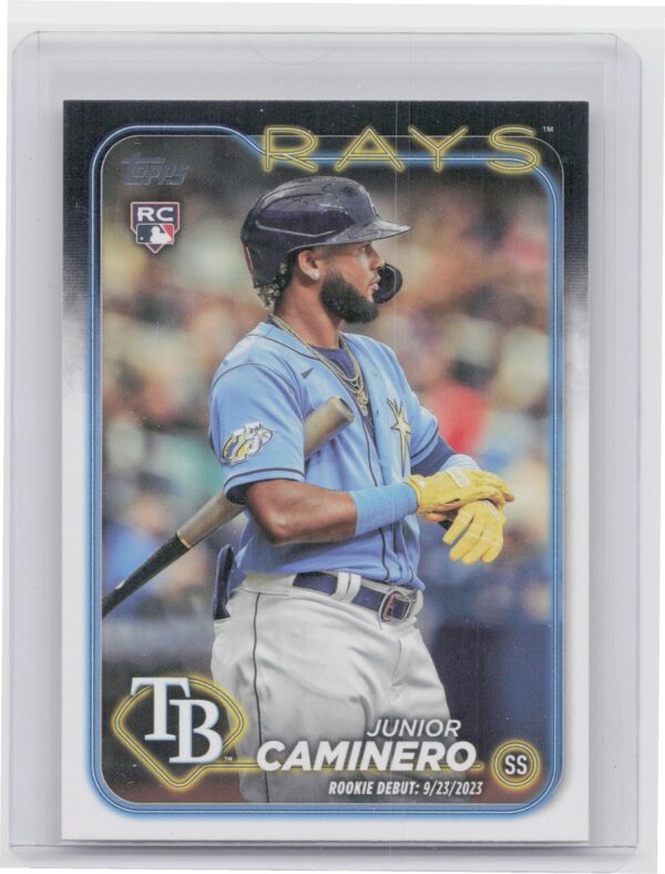 2024 Topps Update Junior Caminero RC #US223 Rays