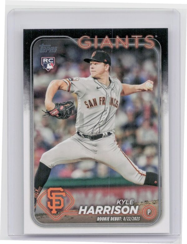 2024 Topps Update Kyle Harrison #US83 Giants