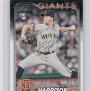 2024 Topps Update Kyle Harrison #US83 Giants