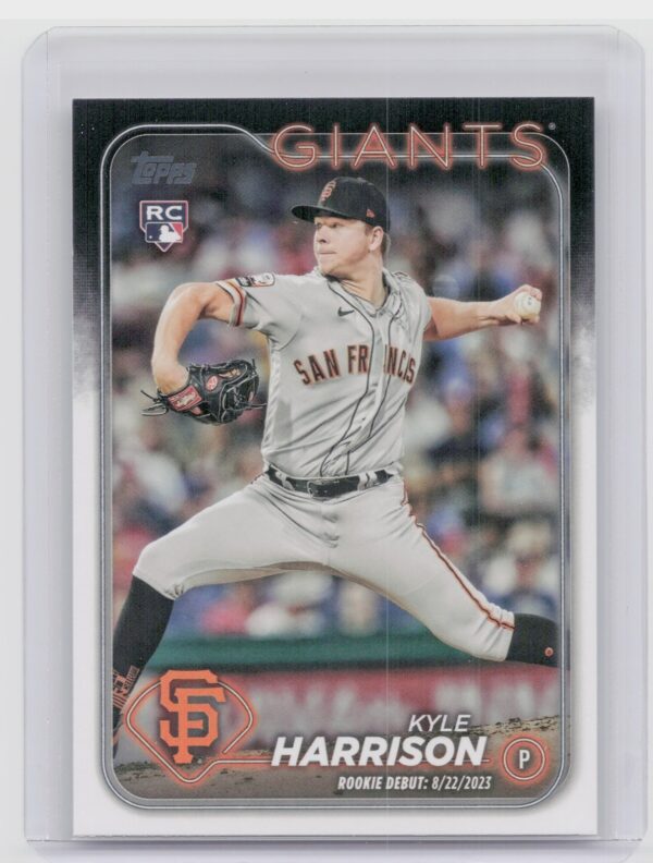2024 Topps Update Kyle Harrison #US83 Giants