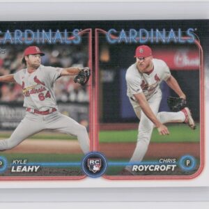 2024 Topps Update Kyle Leahy / Chris Roycroft RC #US189 Cardinals