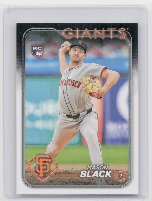 2024 Topps Update Mason Black RC #US179 Giants